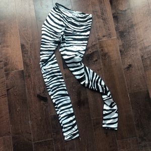 Zebra tights